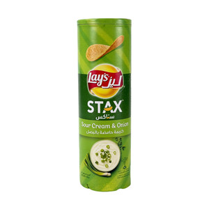 Lays Stax Sour Cream Onion 170g