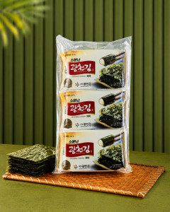 Kwangcheon Seaweed Snack, 3 x 4 g