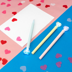 Flashing pen "Heart", 1 pc.