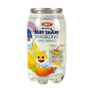 Babyshark Sparkling Apple Mango 350ml