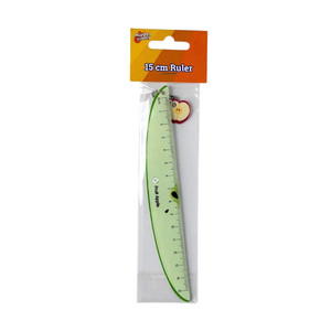 Ruler "Fruits", Hupper Dupper, 15 cm, multiple variants