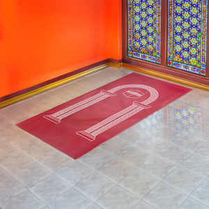 Prayer mat in a case, in assortment