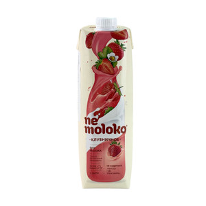 Nemoloko soy-based Strawberry drink 1l