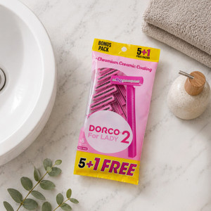 Dorco Twin Blade Women Razors 5+1