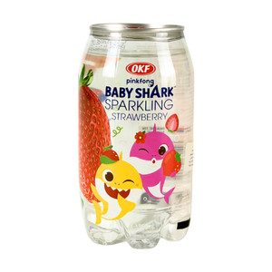 Babyshark Sparkling Strawberry 350ml