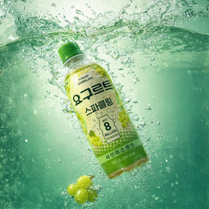 Carbonated drink, Bling Booster, muscat, 355 ml