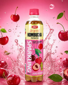 Fizzy drink Kombucha OKF Sparkling Zero Sugar, 500 ml