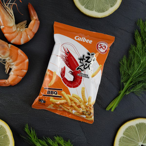 Prawn crackers, 70 g, BBQ