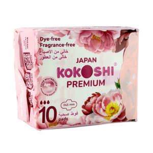 Kokoshi Ultra-Thin Pads 245mm 10pcs