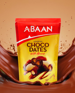 Assorted choco dates, Abaan, 350 g