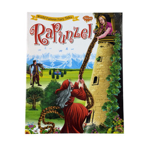 English story book SAWAN Rapunzal, 12 р