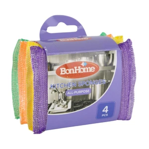 Kitchen sponges, BonHome, 4 pcs