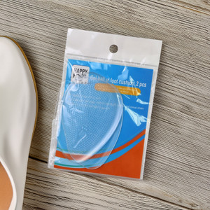 Silicone pads for shoes, round, 2 pcs.