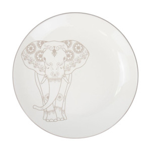 Ceramic plate 19 cm o'Kitchen-White-Elephant