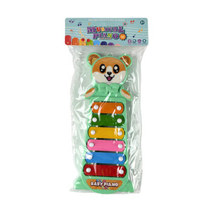 Animal-shaped xylophone with 2 mallets "Muscial Piano", multiple variants