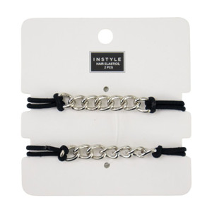 HAIR ELASTICS 2PCS INSTYLE