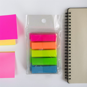 Self-adhesive bookmarks, 500 pcs., 7.5x5.5 cm