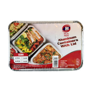 Aluminium container FGT (8389), 10 pcs