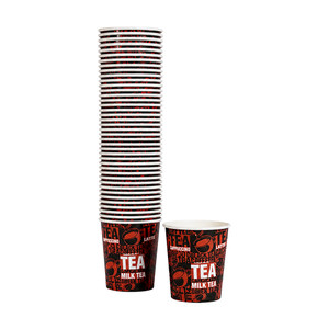 Paper cups ECNO PACK without handle 6 oz, 50 pcs