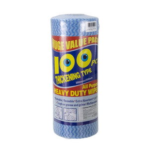 Cleaning cloths roll, 100 pcs