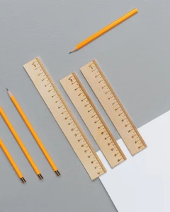Set of rulers (3 pieces)