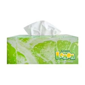Facial Tissue Green Lemon 2ply 100 sheet