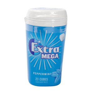 Chewing gum "Extra mega", peppermint, 14 g