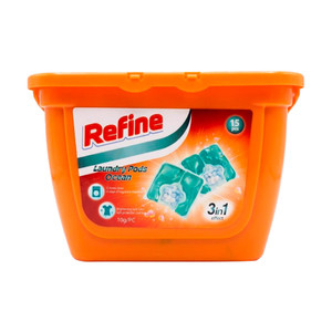 Laundry pods, 15pcs, REFINE, Ocean