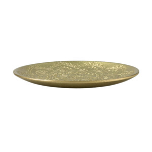 Decorative round tray, assorted
