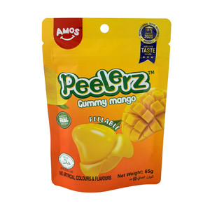 AMOS Peelerz Mango Gummy Candies, 65 g