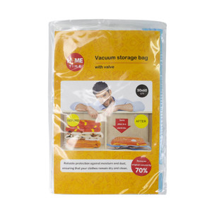 Vacuum storage bag with valve, Home Time