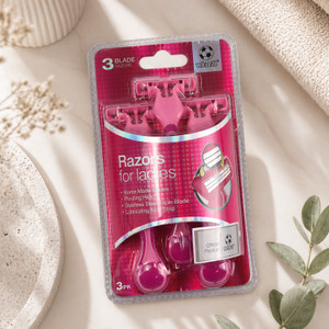 Wetell Razor Pink III Blade 3PCS Card