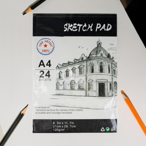 Sketchbook, 24 sheets, 28x21 cm