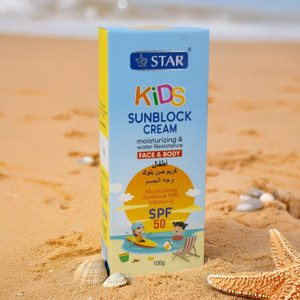 Sunblock cream for kids, Star, 100 g