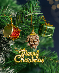 Christmas ornaments set, Snow Fantasy, 10 pcs, assorted