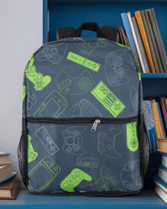 School backpack, 38x30x10 cm, assorted