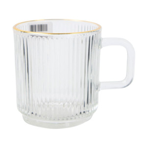 GLASS MUG, 330 ML