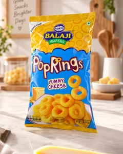 Chips Balaji Popring Cheese 65G