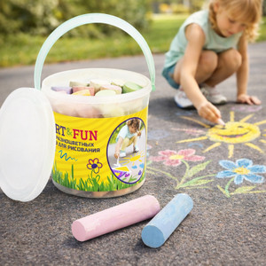 Colored chalks 16 pcs Sport&Fun