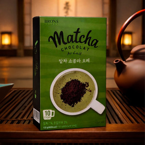 Matcha chocolate, Brons Aure, 10 x 13.5 g
