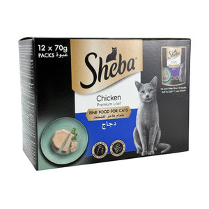 Wet cat food SHEBA, chicken, 70 g