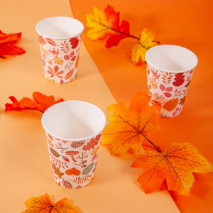 Paper cups "Halloween", 250 ml, 8 pcs, multiple variants
