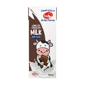 Chocolate milk, Al Ain Farms, 180 ml