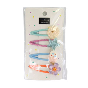 HAIR CLIP, 4PCS, INSTYLE