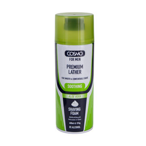 Shaving Foam Cosmo Aloe Vera 400Ml