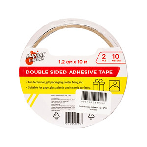Double Sided Adhesive Tape 2*10 M-White