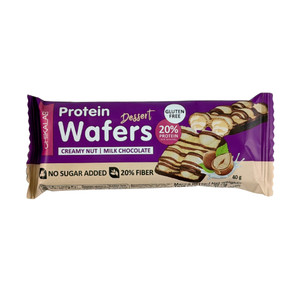 Protein Wafers Creamy Nut Box 40G