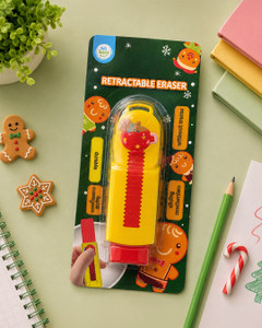 Retractable eraser, 1 pc