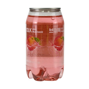 Carbonated drink, Vtalk, pink peachade, 350 ml
