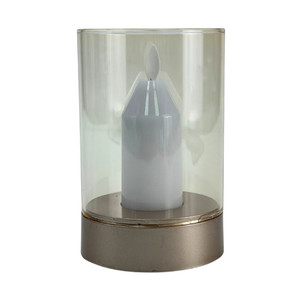 LED RECHARGABLE GLASS LIGHT